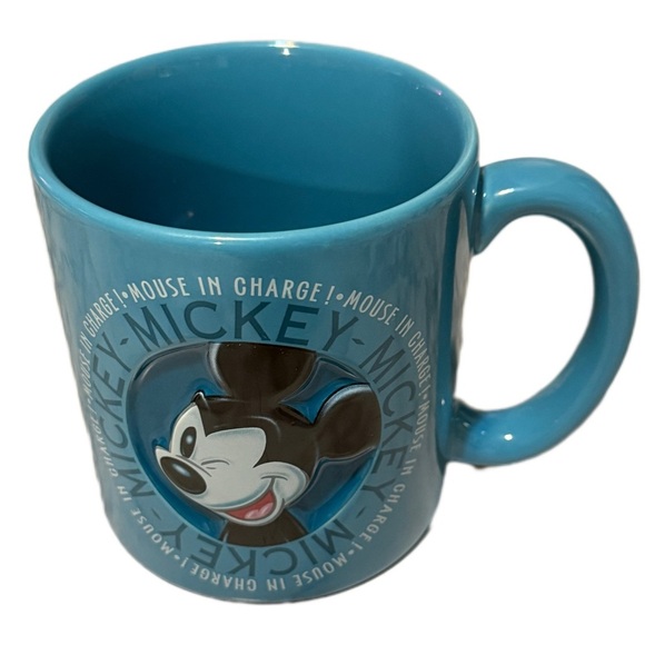 Disney Mickey Mouse Blue Mug - Picture 1 of 5
